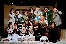 公演後、集合写真